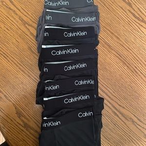 10 pairs of Calvin Klein Cotton stretch trunks/ M